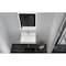 Castello Usa Amazon 24-inch Black Vanity Set with White Top and Chrome Handles CB-MC-24BLK-CHR-2056-WH - alternate 8